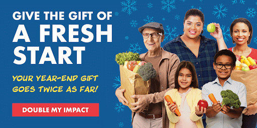 Give the gift of a fresh start - your year-end gift goes twice as far! - Double my impact