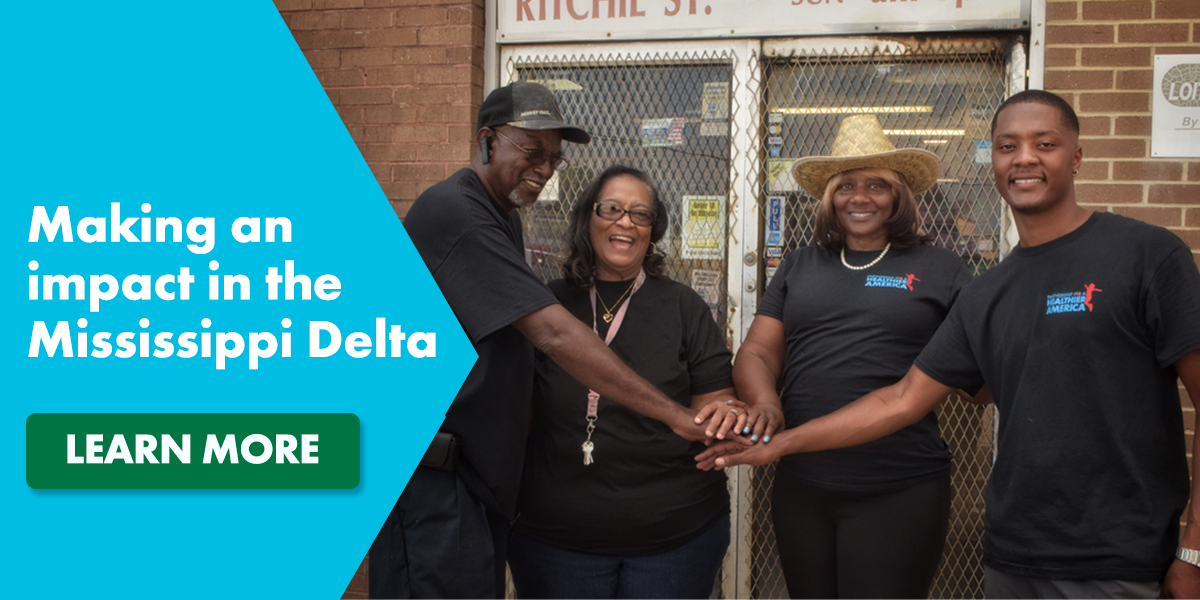 Making a difference for the Mississippi Delta - Learn More